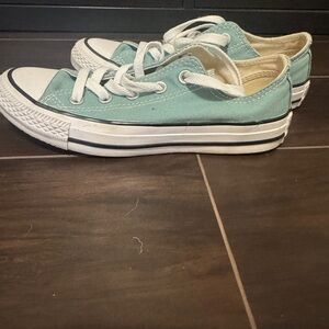Converse Women's Teal Canvas Sneakers